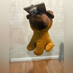 Pally Paws Doggie 🐶 8” Squeaky Plush Dog Toy New on card Large